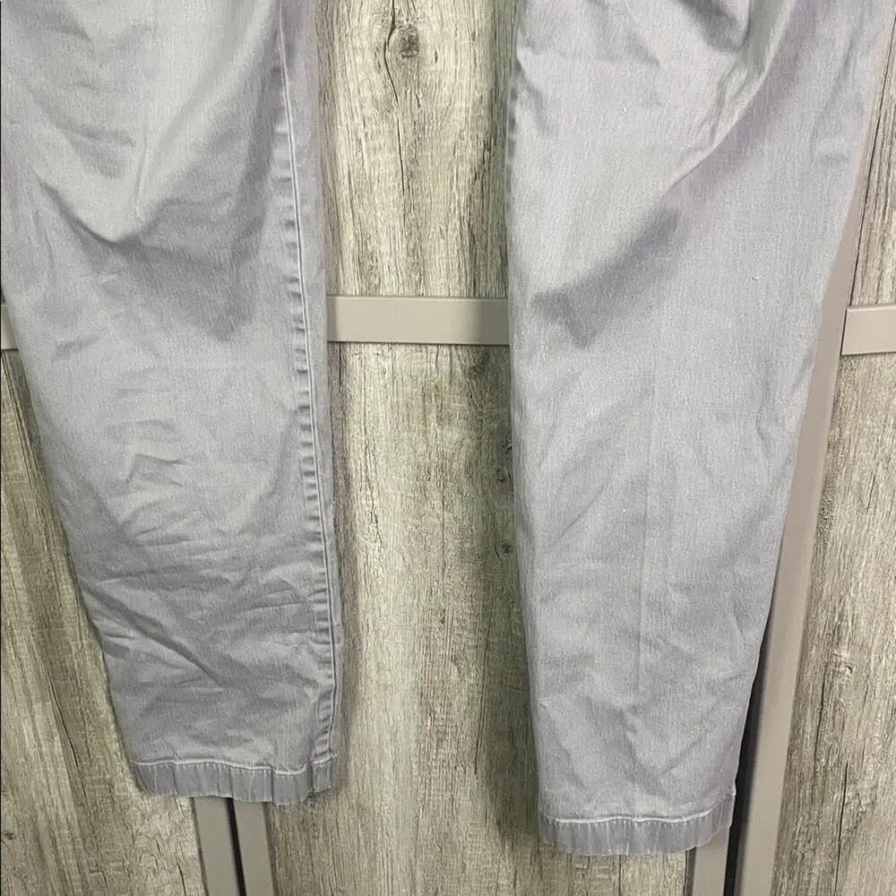 J.Crew 484 Slim-fit stretch gray chino pants men's 42X34